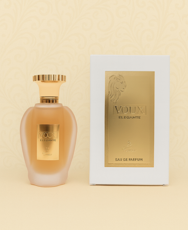 Voux elegante emir paris corner bouteille et emballage