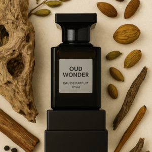 Mise en situation parfum homme oud wonder